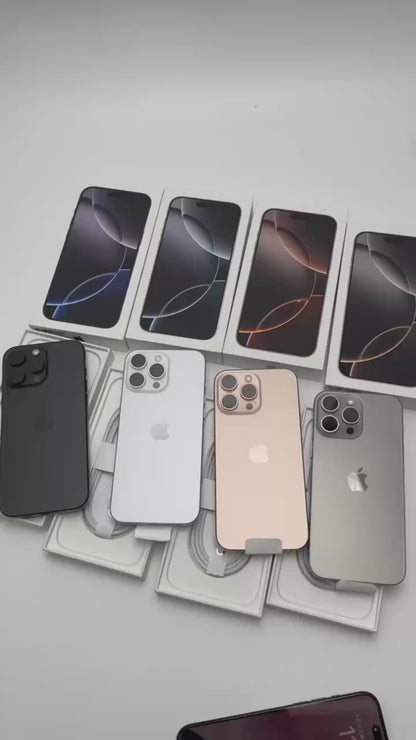 Refurbished 16 Pro & Max Unlocked Version